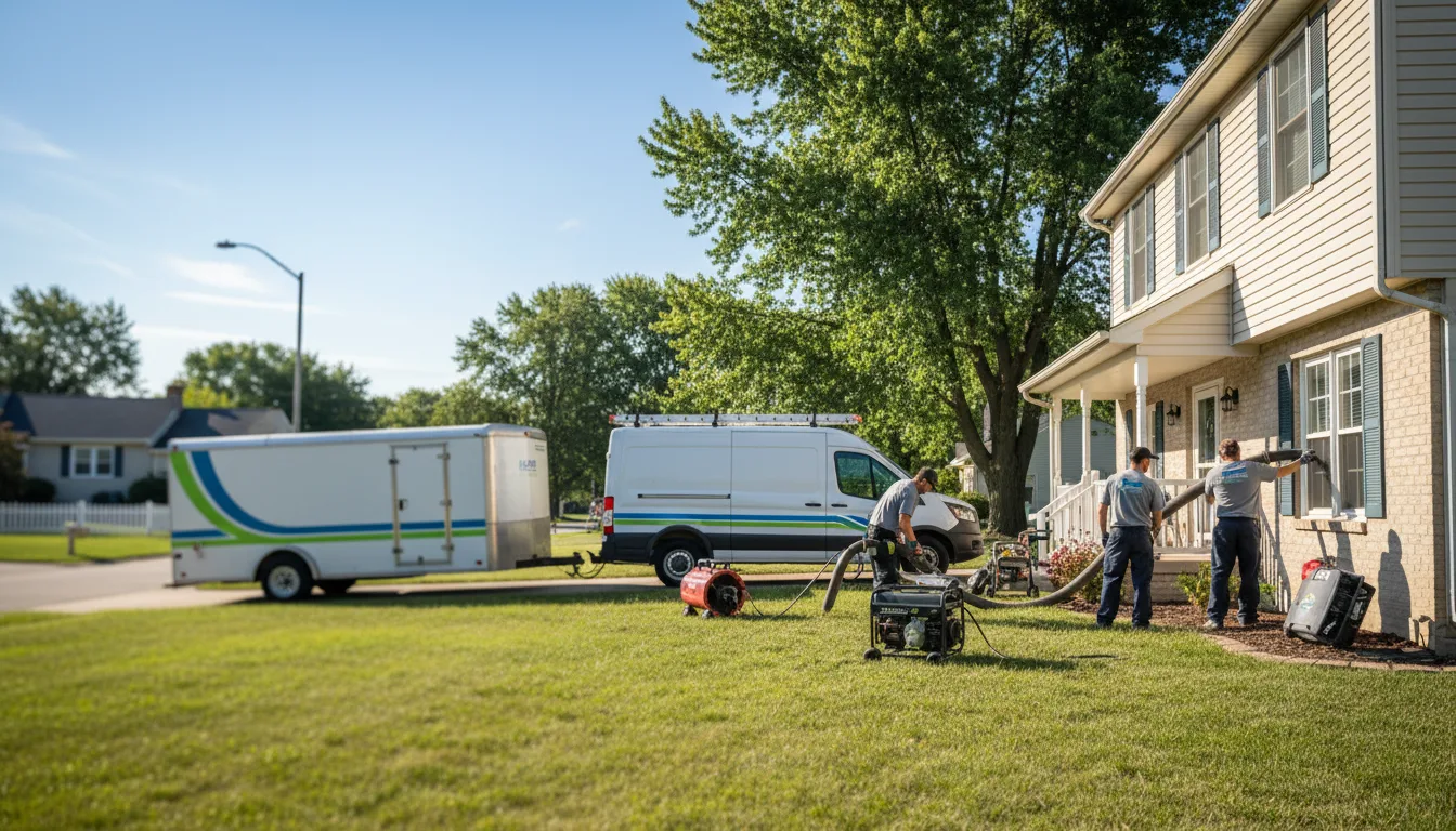 Flooded Basement Restoration And Cleanup With Repair in Roggen, CO near me